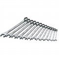 SK Tools 86123 Metric Long Pattern Combination Wrench Set, 13-pack, 7 to 19 mm-