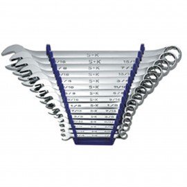SK Tools 86255 Combination Wrench Set, 1/4 to 1", 15-pack-