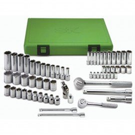 SK Tools 94562 Ensemble de douilles, lot de 62, entra&amp;icirc;nement de 1/4&amp;quot; et 3/8&amp;quot;, m&amp;eacute;trique-