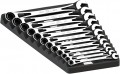 SK Tools SKT80019 X-Frame Ratcheting Wrench Set, 12-piece, 8 to 19 mm-