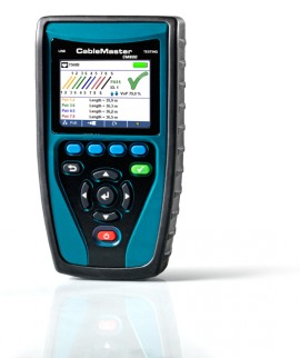 Softing CableMaster 850 Cabling Tester with CableTracker CT15 Tone Probe-