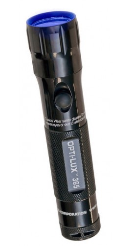 Spectro-UV OLX-365B OPTI-LUX Inspection Flashlight, High-Intensity, Internal Black Light Filter, 365nm-