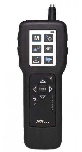 SPM BearingChecker Compteur d&#039;impulsions de choc avec sonde int&amp;eacute;gr&amp;eacute;e, -9 &amp;agrave; 90 dBsv-