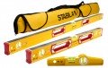 Stabila 48370 Classic 3-Level Set, 10&quot;/24&quot;/48&quot;-