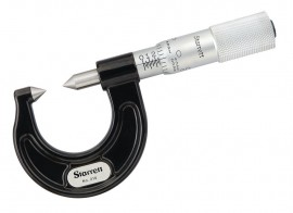 Starrett 210AP Screw Thread Comparator Micrometer, 0 to 0.875&quot;-