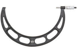 Starrett 436.1XRLZ-14 Outside Micrometer, Ratchet, 13-14&amp;quot;-