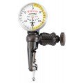 Starrett 711HSZ Last Word Dial Test Indicator with body clamp, 0.03&quot; range, 0 to 15 to 0 reading-