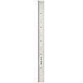 Starrett C304R-12 Full Flexible Steel Rule with Inch Graduations, 4R, 12&amp;quot;-