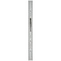 Starrett C310K-6 Steel Rule with Inch Graduation, 10R, 6&amp;quot;-