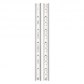 Starrett C316R-6 Steel Rule with Inch Graduation, 16R, 6&amp;quot;-
