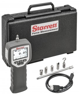 Starrett DFC-500 Digital Force Controller, 2500 N (500 lbf), 10,000:1-