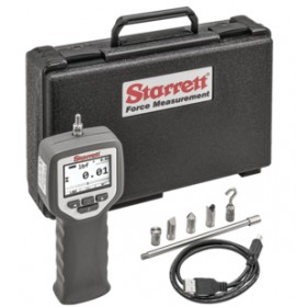 Starrett DFG-20 Digital Force Gauge, 100 N (20 lbf), 5,000:1-