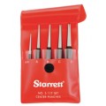 Starrett S117PC Center Punch with round shank set, imperial-