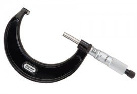 Starrett T436.1XRL-4 Outside Micrometer, 3 to 4&amp;quot;, ratchet thimble-