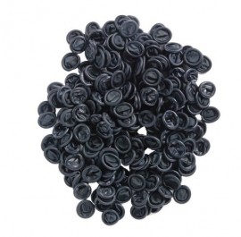 ACL Staticide 80LA-M ESD Finger Cots, Black, Medium-