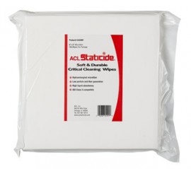 ACL Staticide 8409MF Lingettes en microfibre, 150 lingettes par sac-