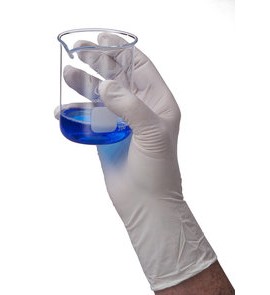 ACL Staticide GL9NI-S Nitrile ESD Gloves, 9&amp;quot;, Small-