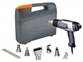 Steinel HL 2020 E Professional Automotive Heat Gun Kit, 120 to 1150&amp;deg;F, 4/4 to 8/6 to 13 CFM-