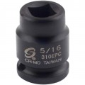 Sunex 310EPC Ensemble de douilles pour bouchons de tuyauterie, lot de 11, prise 9.52 mm-