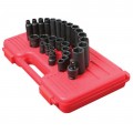 Sunex 3329 Standard Metric Set, 3/8" drive, 29-pack-