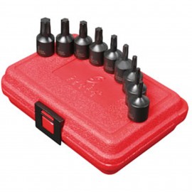 Sunex 3670S Internal Torx Set, 3/8" Drive, 9-pack-