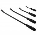 Sunex 9704 Pry Bar Set, 4-pack, 8", 12", 18", and 24"-