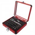 Sunex 9726 Ensemble de mini-cliquet et embouts, lot de 38-