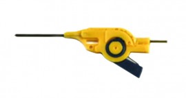 Teledyne LeCroy PK106-8 Probe Clip for PP005 and PPE oscilloscope probes, 0.02&amp;quot;, yellow-