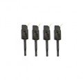 Teledyne LeCroy PK-ZS-007B Sprung Hooks for oscilloscope probes, black, 4-pack-