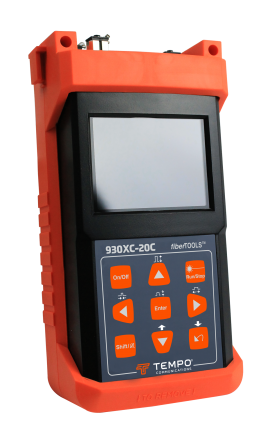 Tempo 930XC-20C-UPC-SC Optical Time-Domain Reflectometer, dual wavelength single mode, 1310/1550 nm, UPC/SC-