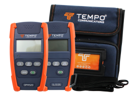 Tempo SM T 1625 KIT HP Optical Power Meter and Stabilized Light Source Kit, OPM520 and SLS535-