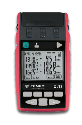 Tempo T27627-APC Optical Loss Test Set with VisiTester, 1310, 1550, and 1625 nm laser sources, APC connector-
