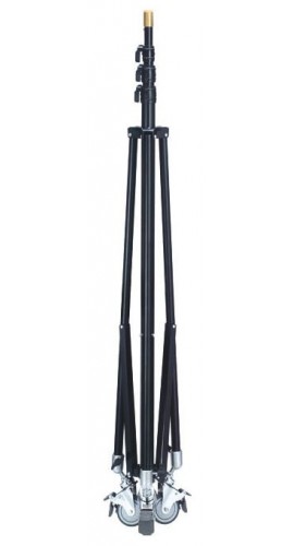 Testo 0554 4209 Extendable Tripod with Wheels, Up to 4m-