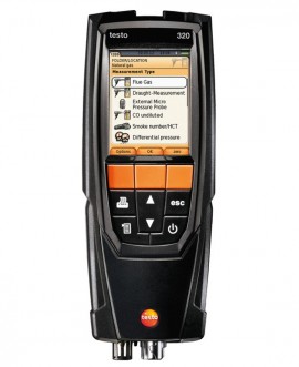 Rental - Testo 320 Combustion Analyzer Kit with Color Display-