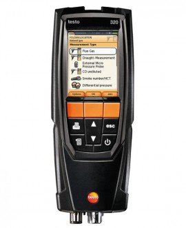 Testo 320 Analyseur de gaz de combustion-