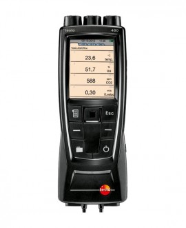 Testo 480 Appareil multifonction IAQ/CVC/R avec logiciel EasyClimate-
