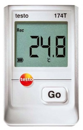 Testo 174T 1-Channel Temperature Data Logger-