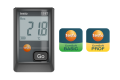 Testo 174 T Mini Temperature Data Logger with USB-C and PC software, black-
