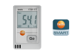 Testo 174 H BT Mini Temperature and Humidity Data Logger with Bluetooth, white-