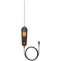 Testo 0618 0275 Digital High-Precision Immersion/Penetration Probe with Pt100 temperature sensor-