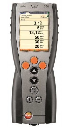 Testo 350 Portable Emission Analyzer, Control Unit-