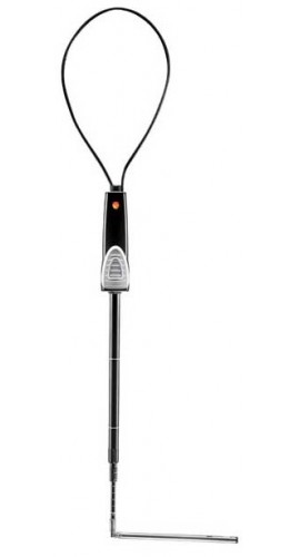 Testo 0635 1543 Sonde de d&amp;eacute;bit thermique avec poign&amp;eacute;e t&amp;eacute;lescopique-