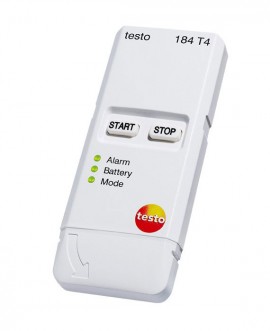 Testo 184-T4 Enregistreur de donn&amp;eacute;es de temp&amp;eacute;rature USB cryog&amp;eacute;nique, illimit&amp;eacute;-