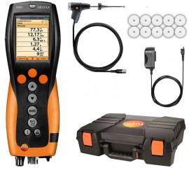 Testo 330-2G LX Kit #1 Combustion Analyzer and 12&quot; Flue Gas Probe-