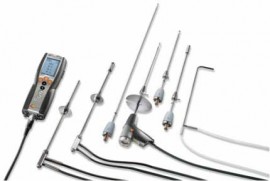 Testo 400600 7821 Dusty Application Probe and Hose Kit, Low Temp-
