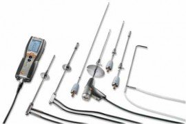 Testo 400600 7821 Dusty Application Probe and Hose Kit, Low Temp-