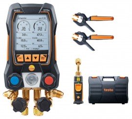 Testo 570s Ensemble d'aspiration intelligent avec Bluetooth, -15 &amp;agrave; 870 psi, -50 &amp;agrave; 150&amp;deg;C-