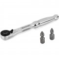 Titan 11333 Micro Ratcheting Bit Driver, 1/4&amp;quot; drive, 60-tooth-