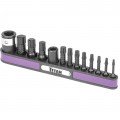 Titan 16036 Ensemble d'embouts Torx Plus &amp;agrave; impact, lot de 13, entra&amp;icirc;nement de 6.35 mm et 9.52 mm-