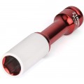 Titan 21121 Douille pour &amp;eacute;crou de roue anti-rayures, 21 mm, entra&amp;icirc;nement 12.7 mm-